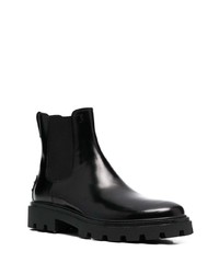 Bottines chelsea en cuir noires Tod's