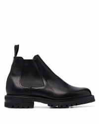 Bottines chelsea en cuir noires Church's