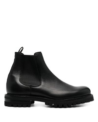 Bottines chelsea en cuir noires Church's