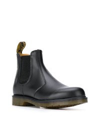 Bottines chelsea en cuir noires Dr. Martens