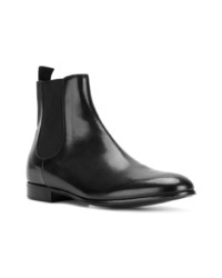 Bottines chelsea en cuir noires Gianvito Rossi