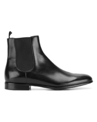 Bottines chelsea en cuir noires Gianvito Rossi