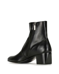 Bottines chelsea en cuir noires Saint Laurent