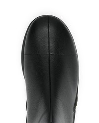 Bottines chelsea en cuir noires Raf Simons