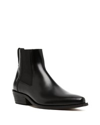 Bottines chelsea en cuir noires Our Legacy