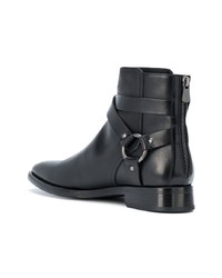 Bottines chelsea en cuir noires Dolce & Gabbana