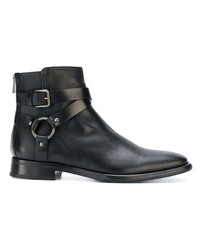 Bottines chelsea en cuir noires Dolce & Gabbana