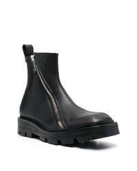 Bottines chelsea en cuir noires Gmbh