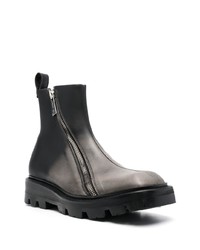 Bottines chelsea en cuir noires Gmbh