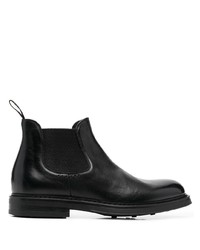 Bottines chelsea en cuir noires Doucal's