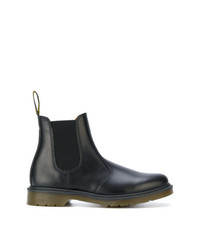 Bottines chelsea en cuir noires Dr. Martens