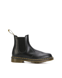 Bottines chelsea en cuir noires Dr. Martens