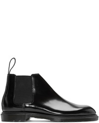 Bottines chelsea en cuir noires Dr. Martens