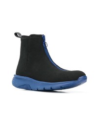 Bottines chelsea en cuir noires Camper