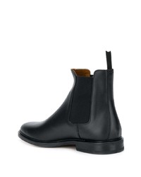 Bottines chelsea en cuir noires Common Projects