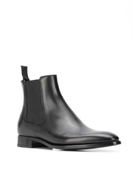 Bottines chelsea en cuir noires Givenchy