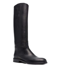 Bottines chelsea en cuir noires Buttero