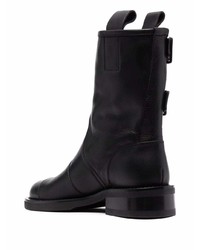 Bottines chelsea en cuir noires Buttero