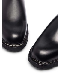 Bottines chelsea en cuir noires Paraboot