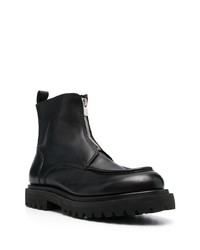 Bottines chelsea en cuir noires Officine Creative