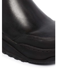 Bottines chelsea en cuir noires Gmbh