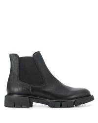 Bottines chelsea en cuir noires Fratelli Rossetti