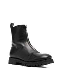 Bottines chelsea en cuir noires Officine Creative