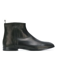 Bottines chelsea en cuir noires Bally