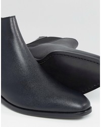 Bottines chelsea en cuir noires Paul Smith