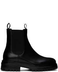 Bottines chelsea en cuir noires Gianvito Rossi