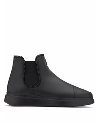 Bottines chelsea en cuir noires Giuseppe Zanotti