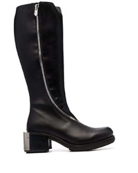 Bottines chelsea en cuir noires Gmbh