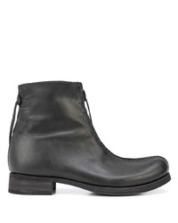 Bottines chelsea en cuir noires Guidi