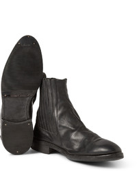 Bottines chelsea en cuir noires