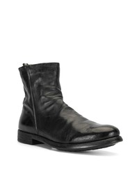 Bottines chelsea en cuir noires Officine Creative