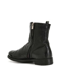 Bottines chelsea en cuir noires Officine Creative