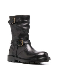 Bottines chelsea en cuir noires Dolce & Gabbana