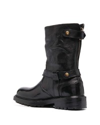 Bottines chelsea en cuir noires Dolce & Gabbana