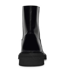 Bottines chelsea en cuir noires Balenciaga