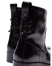 Bottines chelsea en cuir noires Stefan Cooke