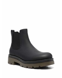 Bottines chelsea en cuir noires Scarosso