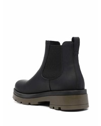 Bottines chelsea en cuir noires Scarosso