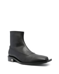 Bottines chelsea en cuir noires Gmbh