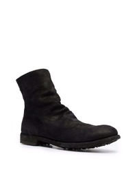 Bottines chelsea en cuir noires Officine Creative