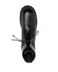 Bottines chelsea en cuir noires Marsèll