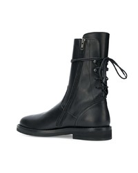 Bottines chelsea en cuir noires Ann Demeulemeester