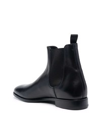 Bottines chelsea en cuir noires Premiata