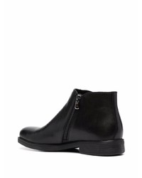 Bottines chelsea en cuir noires Geox