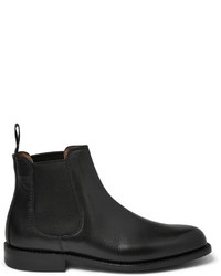 Bottines chelsea en cuir noires Cheaney