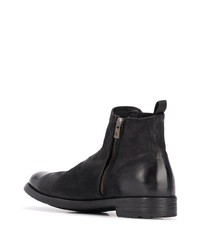 Bottines chelsea en cuir noires Officine Creative